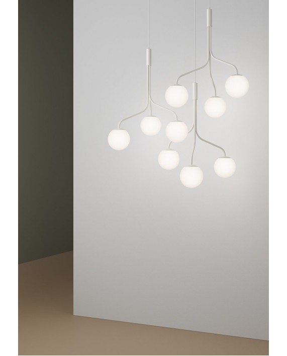 Zero Curve Cluster Glass Single Pendant Lamp